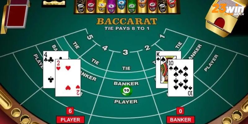 Giao diện chơi baccarat 23win